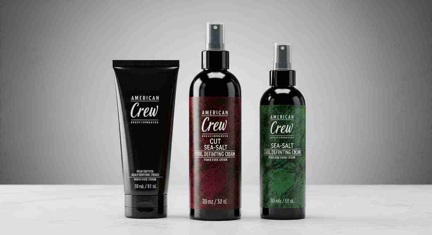  A table displays various hair care products, emphasizing the importance of choosing the right styling tools.