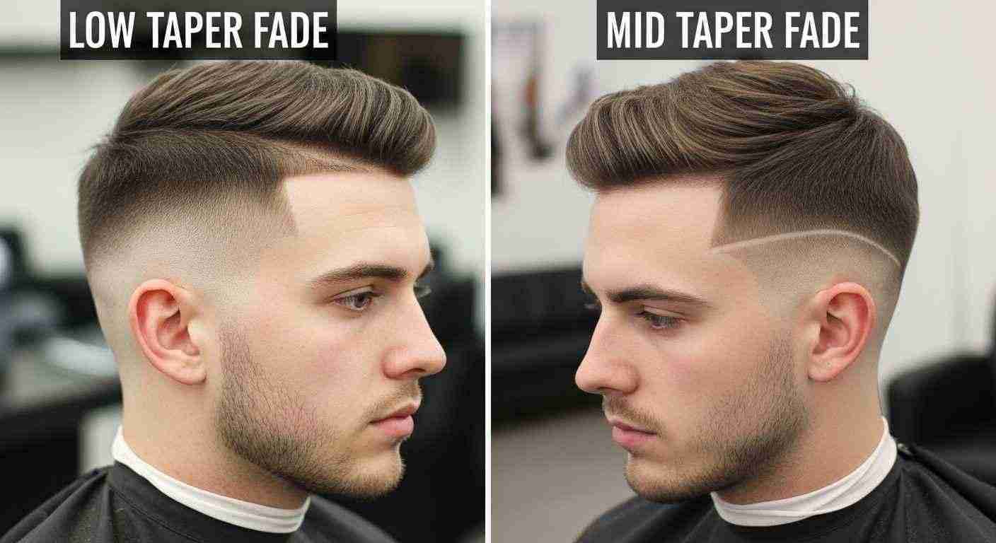 What Is the Difference Between a Low Taper Fade and a Mid Taper Fade?