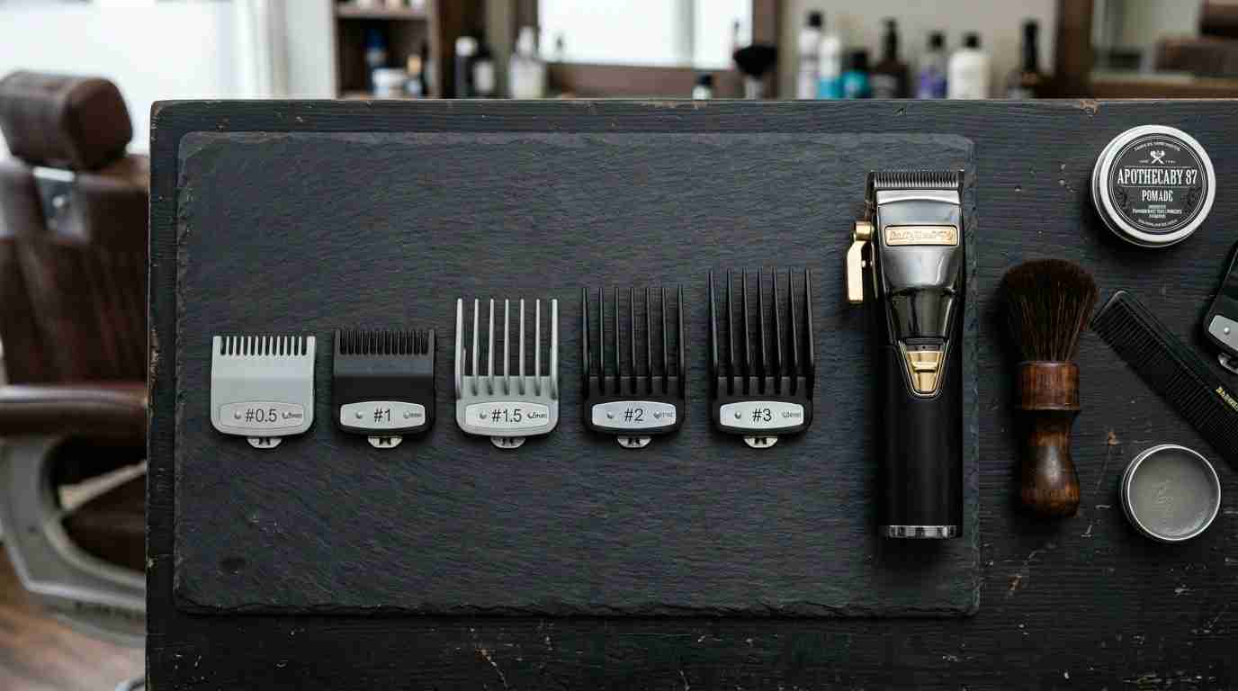 Low Taper Fade Textured Crop UK: 4 Styles, Guard Sizes & Barber Script 3 low taper fade textured crop clipper guard sizes 0.5 to 3 UK barber