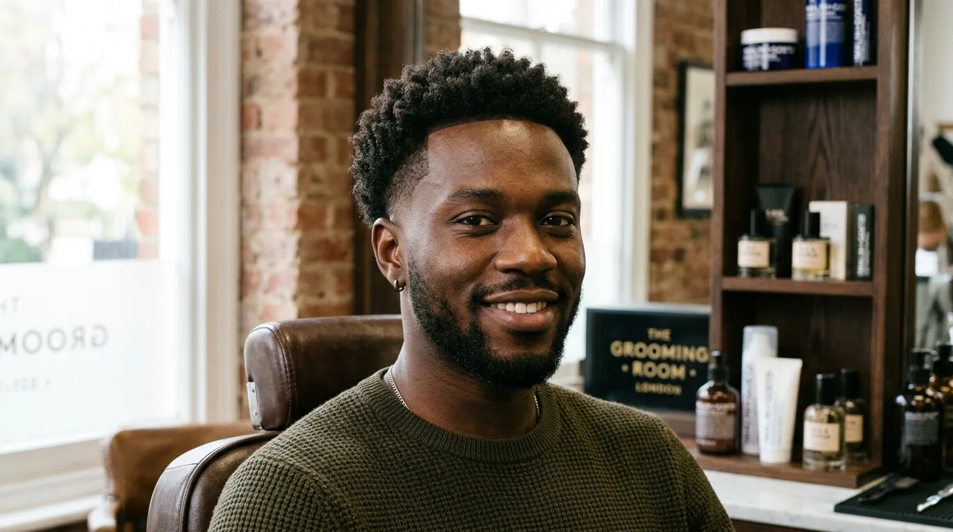 Low Taper Fade UK: 9 Styles, Guard Sizes & Mistakes to Avoid 13 short afro with low taper fade