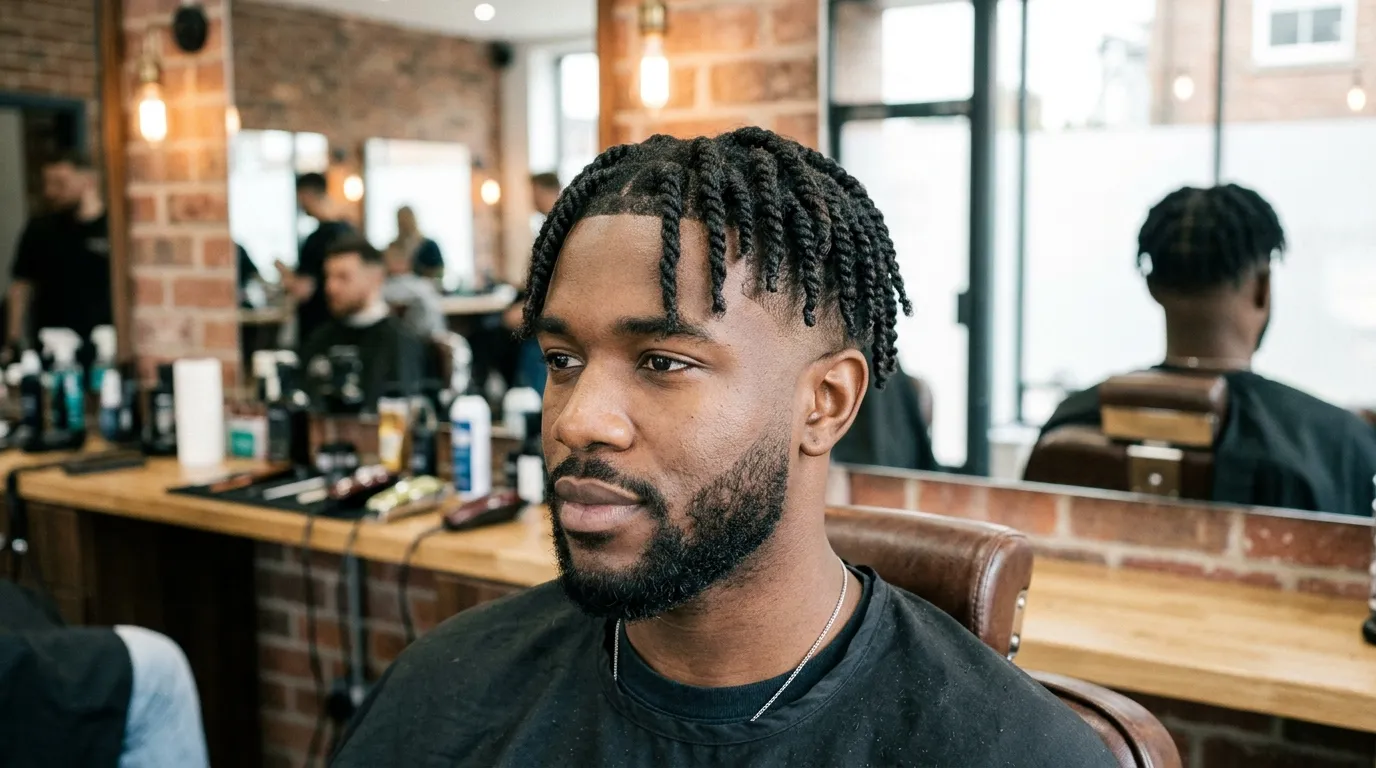 Low Taper Fade UK: 9 Styles, Guard Sizes & Mistakes to Avoid 11 low taper fade with braids hairstyle