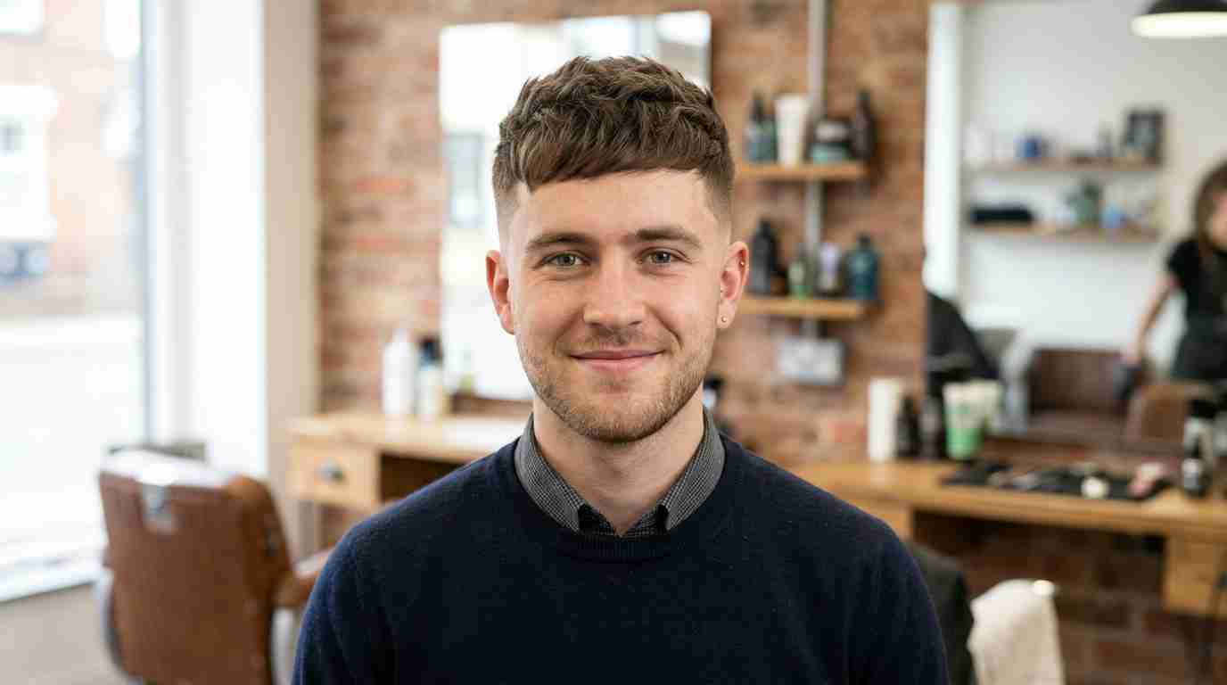 Low Taper Fade Textured Crop UK: 4 Styles, Guard Sizes & Barber Script 7 classic low taper fade textured crop matte finish UK men barbershop