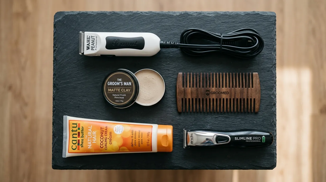 Low Drop Fade UK: 7 Styles & 1 Barber Script 11 low drop fade grooming products UK men maintenance