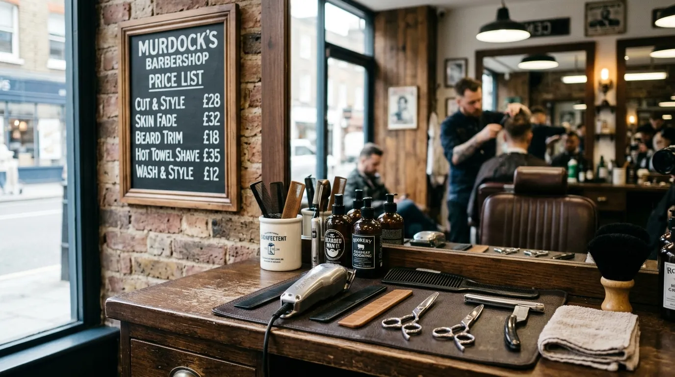 Textured Brush-Up Hairstyle UK: 6 Styles, Zero Flat Spots 23 UK barbershop pricing textured brush up haircut