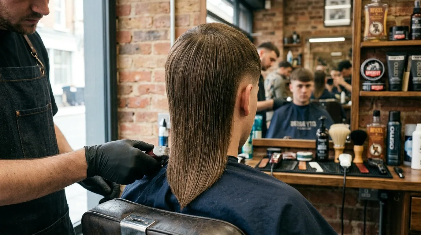 Burst Fade Mullet Straight Hair UK: 5 Styles, Zero Flip 11 burst fade mullet straight hair density comparison UK fine medium thick