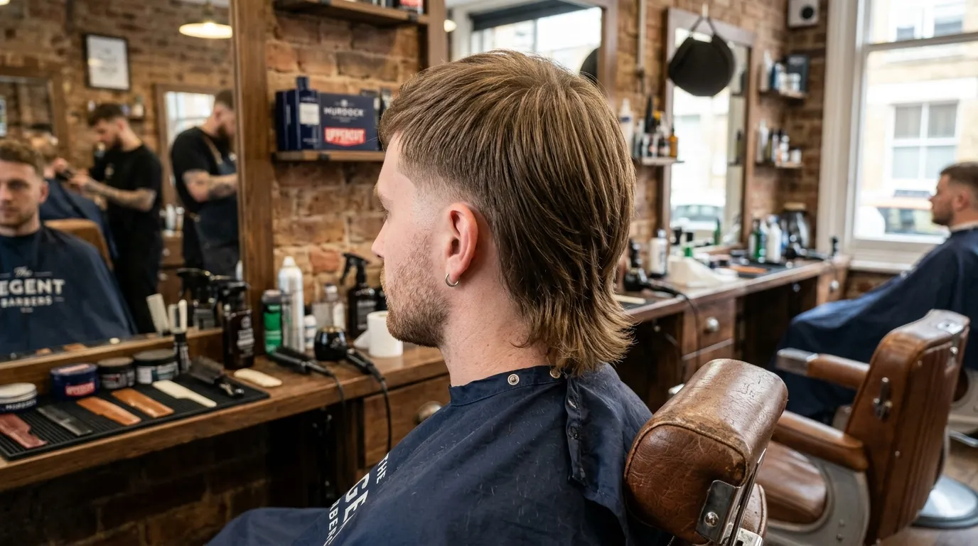 Burst Fade Mullet Straight Hair UK: 5 Styles, Zero Flip 1 low burst fade mullet straight hair layered back UK